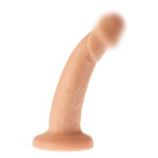 Гибкий фаллоимитатор реалистичный на присоске бежевый Dream Toys MR. DIXX TROUBLE TONY 7.1INCH DONG