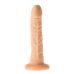Гибкий фаллоимитатор реалистичный на присоске бежевый DREAM TOYS Dildo Mr. Dixx Captain Cooper 8.3inch