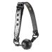 Кляп для рта черный BLAZE BALL GAG CROCO