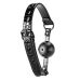Кляп для рта черный BLAZE BALL GAG CROCO