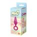 Анальная пробка с кольцом розового цвета Dream Toys FLIRTS PULL PLUG