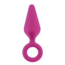 Анальний корок з кільцем рожевого кольору Dream Toys FLIRTS PULL PLUG