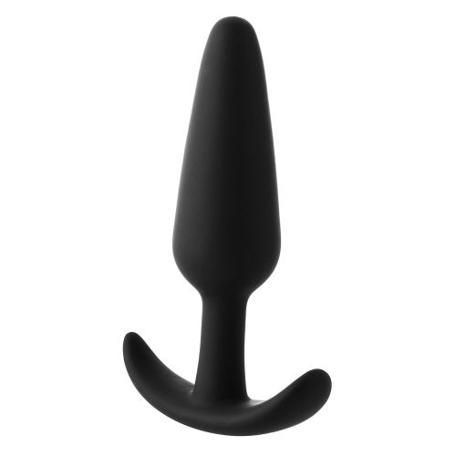 Анальний плаг зі стопером у формі якоря чорний Dreamtoys FantASStic Smooth розмір Large