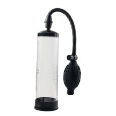 Помпа вакуумная с мастурбатором для пениса прозрачного цвета Dream Toys RAMROD CLASSIC 