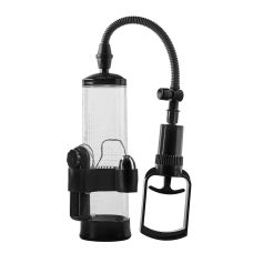 Помпа вакуумная для пениса прозрачного цвета Dream Toys RAMROD VIBRATING 