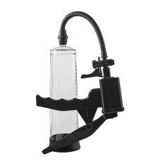 Помпа вакуумная для пениса прозрачного цвета Dream Toys RAMROD PISTOL PENIS PUMP