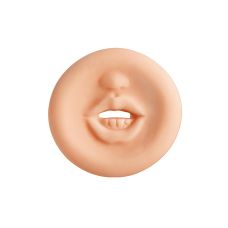 Мастурбатор ротик насадка для помпы телесного цвета Dream Toys RAMROD PUMP SLEEVE MOUTH