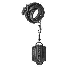 Наручники черного цвета Dream Toys BLAZE HANDCUFF DIAMOND BLACK