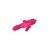 Вибратор для точки G и с отростком бабочкой для клитора розового цвета Dream Toys  Вибратор для точки G и с отростком бабочкой для клитора розового цвета Dream Toys