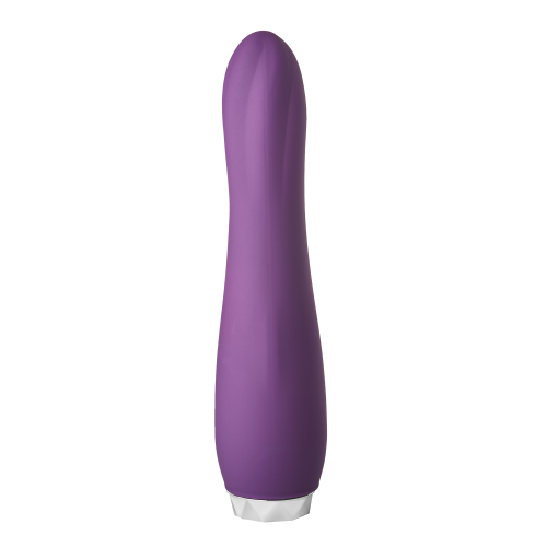 Вибратор для точки G и с отростком для клитора фиолетового цвета Dream Toys