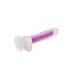 Фалоімітатор реалістичний на присосці фіолетового кольору що світиться в темряві Dream Toys Radiant Soft Silicone Glow In The Dark Dildo Medium Purple
