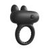 Эрекционное виброкольцо на член с ушками для клитора черное Dreamtoys Ramrod Rabbit  Эрекционное виброкольцо на член с ушками для клитора черное Dreamtoys Ramrod Rabbit