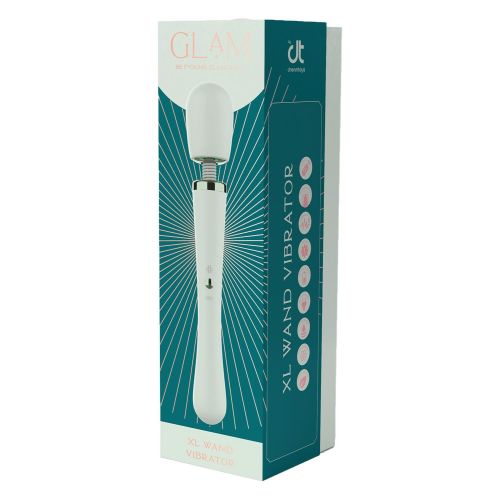 Вибратор Ванд в форме микрофона мятного цвета Deam Toys Glam XL