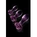 Набір анальних пробок скляних рожевого кольору DreamToys Glaze Rosebud 3 штуки Набір анальних пробок скляних рожевого кольору DreamToys Glaze Rosebud 3 штуки