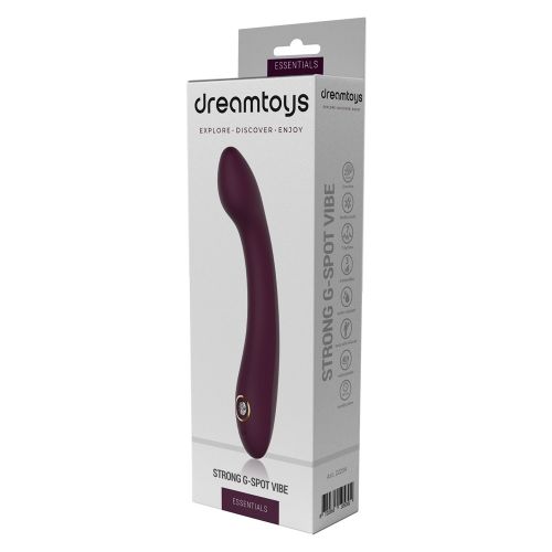 Вибратор для точки G со стразом бордо Dream Toys Essentials
