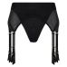Страпон с трусиками-подвязками черный Dream Toys Bold Vail размер S