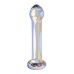 Фаллоимитатор стеклянный для точки G или P голубого цвета Dream Toys Playboy  Фаллоимитатор стеклянный для точки G или P голубого цвета Dream Toys Playboy
