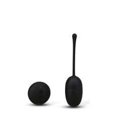 Віброяйце для вагінальної стимуляції на пульті ДУ чорне REMOTE CONTROL EGG