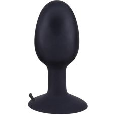 Анальная пробка с внутренним шариком черная ROLL PLAY EXTRA LARGE