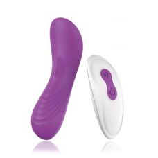 Вібратор для клітора в трусики Фіолетовий на пульті ДУ Pleasurizer Delights