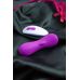 Вибратор для клитора в трусики фиолетовый на пульте ДУ Pleasurizer Delights