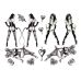 Тимчасове тату Tattoo Set-Naughty Pin-Up