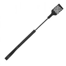 Стек БДСМ двусторонний с заклепками черного цвета Sex & Mischief Studded Square Crop 