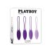 Набор тренажеров Кегеля фиолетового цвета разных оттенков Еvolved Playboy Put In Work 4 штуки Набор тренажеров Кегеля фиолетового цвета разных оттенков Еvolved Playboy Put In Work 4 штуки