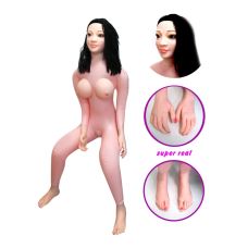 Секс-кукла реалистичная силиконовая Эвелина с вибрацией рост 155 см Erowoman/Eroman