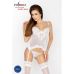 Інтимний жіночий корсет JANET CORSET white S/M - passion