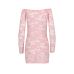 Еротичний пеньюар YOLANDA CHEMISE pink L / XL - Passion Еротичний пеньюар YOLANDA CHEMISE pink L / XL - Passion