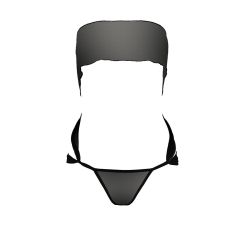 Эротическое боди AMORE SET черное Passion размеры S/M