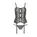 Эротический корсет GRACIA CORSET black S/M - Passion