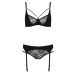 Сексуальний комплект для жінок PAULINE SET black XXL / XXXL - Passion Сексуальний комплект для жінок PAULINE SET black XXL / XXXL - Passion