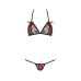 Эротический комплект MELISSA BIKINI black XXL/XXXL  Passion Эротический комплект MELISSA BIKINI black XXL/XXXL  Passion