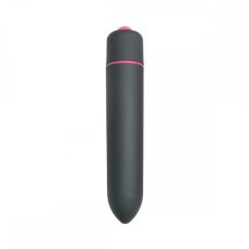 Вибропуля для стимуляции клитора из пластика черного цвета Easytoys