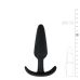 Анальна пробка із силікону чорна EasyToys Buttplug розмір L Анальна пробка із силікону чорна EasyToys Buttplug розмір L
