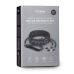 Нашийник із затискачами на соски БДСМ із штучної шкіри чорного кольору EasyToys