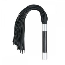 Батіг флоггер для тілесних покарань Easy Toys Long Flogger With Metal Grip