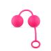 Вагінальні кульки зі зміщеним центром рожевого кольору EasyToys Love Balls Вагінальні кульки зі зміщеним центром рожевого кольору EasyToys Love Balls