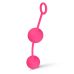 Вагінальні кульки зі зміщеним центром рожевого кольору EasyToys Love Balls Вагінальні кульки зі зміщеним центром рожевого кольору EasyToys Love Balls