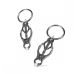Зажимы для сосков с кольцами EasyToys Clover Clamps With Clips Зажимы для сосков с кольцами EasyToys Clover Clamps With Clips