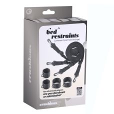 Набір універсальних фіксаторів під матрац чорний CRUSHIOUS