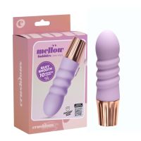 Міні-вібратор кліторальний бузковий Crushious Mellow Bubbles