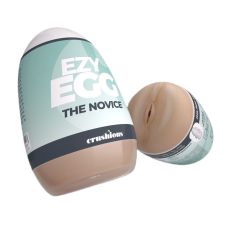 Мастурбатор-яйце вагіна реалістичний тілесний CRUSHIOUS EZY EGG THE Novice