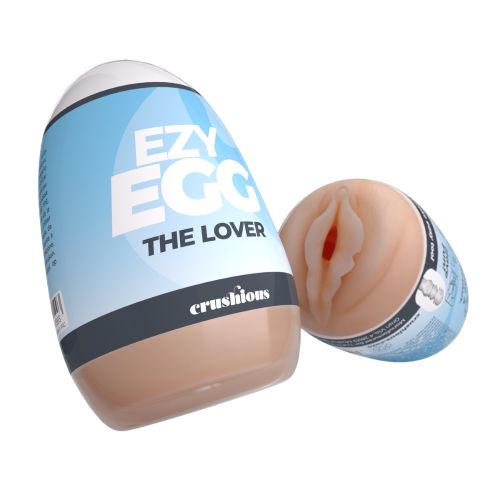Мастурбатор-яйце вагіна реалістичний тілесний CRUSHIOUS EZY EGG THE Lover