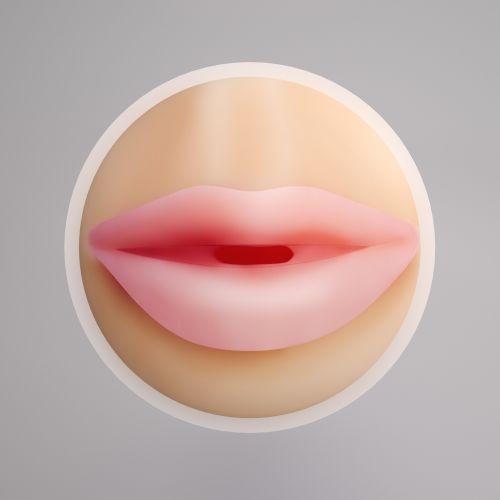 Мастурбатор рот в виде стаканчика кофе с крышкой телесный CRUSHIOUS FAPPUCINO 