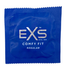 Презервативи тонкі веганські з натурального латексу ЕXS Comfy Fit Regular 1 штука