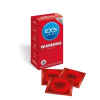 Презервативы латексные прозрачного цвета Exs Warming сomfy fit 12 штук