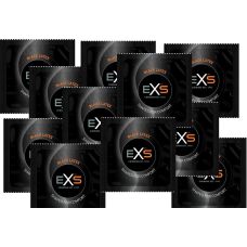 Презервативы черные из натурального каучукового латекса Exs BLACK 10 штук